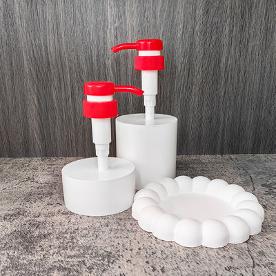 Máy bơm kem mỹ phẩm 4cc liều lượng Lotion Máy bơm vít cho chai tròn 33/410
