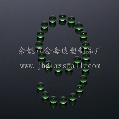 Transparent Green Glass Ball With G100 Prime Soda Lime Glass Balls tùy chỉnh