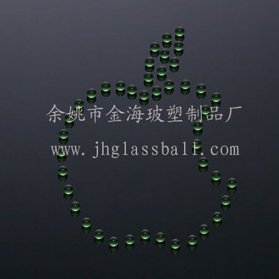Transparent Green Glass Ball With G100 Prime Soda Lime Glass Balls tùy chỉnh