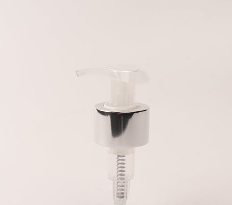 Mục đích bảo mật 24/410 28/410 Máy bơm kem dưỡng da bằng nhôm vàng bóng cho mỹ phẩm trong chai