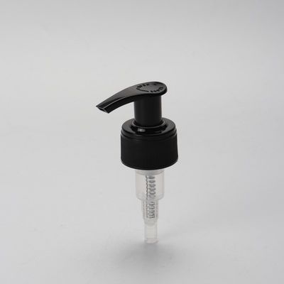 28/400 Máy bơm phân phối kem dưỡng da nhựa để chăm sóc cơ thể Tỷ lệ xả trái phải 0.18-0.22ml/T
