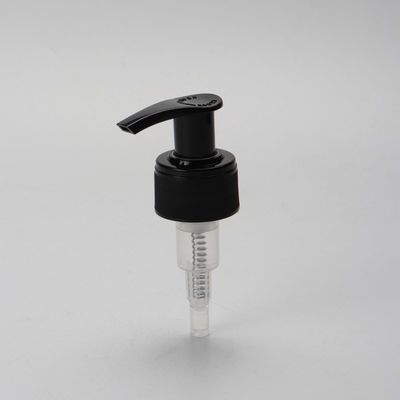 28/400 Máy bơm phân phối kem dưỡng da nhựa để chăm sóc cơ thể Tỷ lệ xả trái phải 0.18-0.22ml/T
