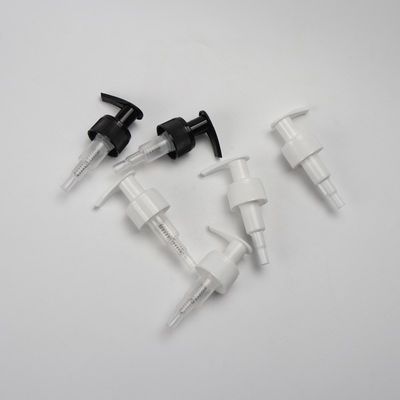 28/400 Máy bơm phân phối kem dưỡng da nhựa để chăm sóc cơ thể Tỷ lệ xả trái phải 0.18-0.22ml/T